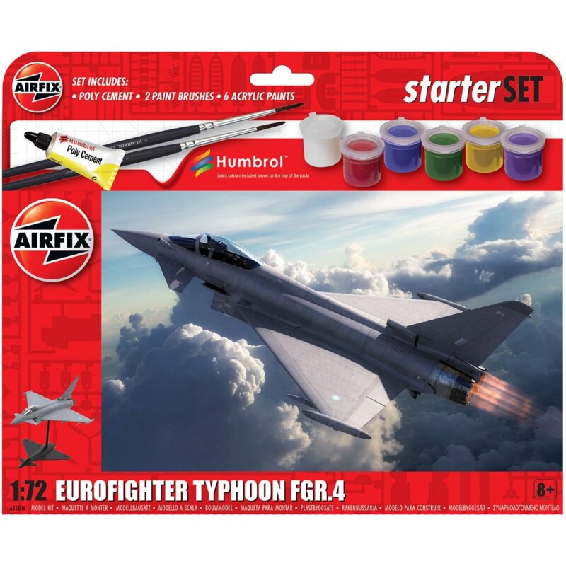 Samolot AIRFIX Starter Set Eurofighter Typhoon FGR.4 A55016