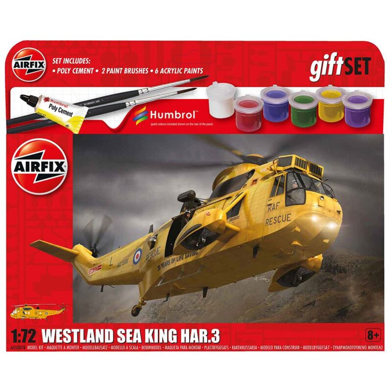 Airfix A55307B Gift Set Helikopter Westland Sea King HAR.3 Skala 1:72