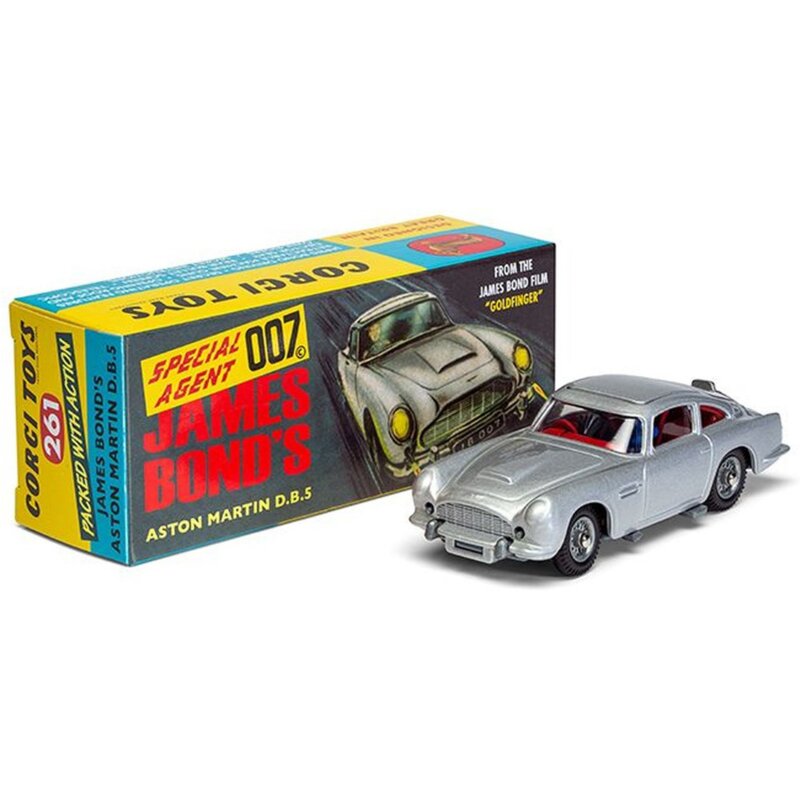 Corgi James Bond Aston Martin DB5 Srebrny
