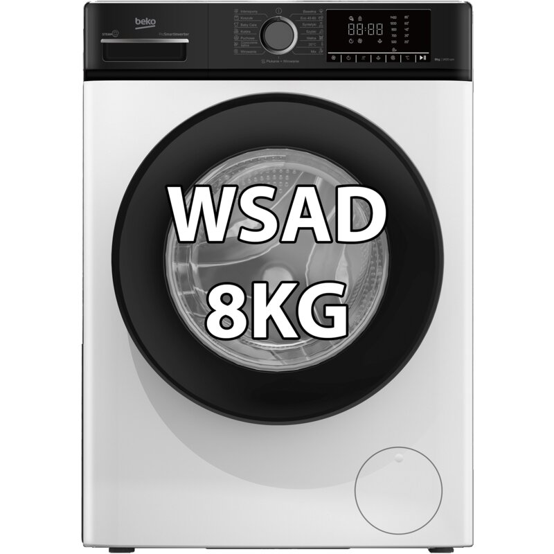 Pralka BEKO b100 B1WFM2841BBPL 8kg 46.5cm 1400obr