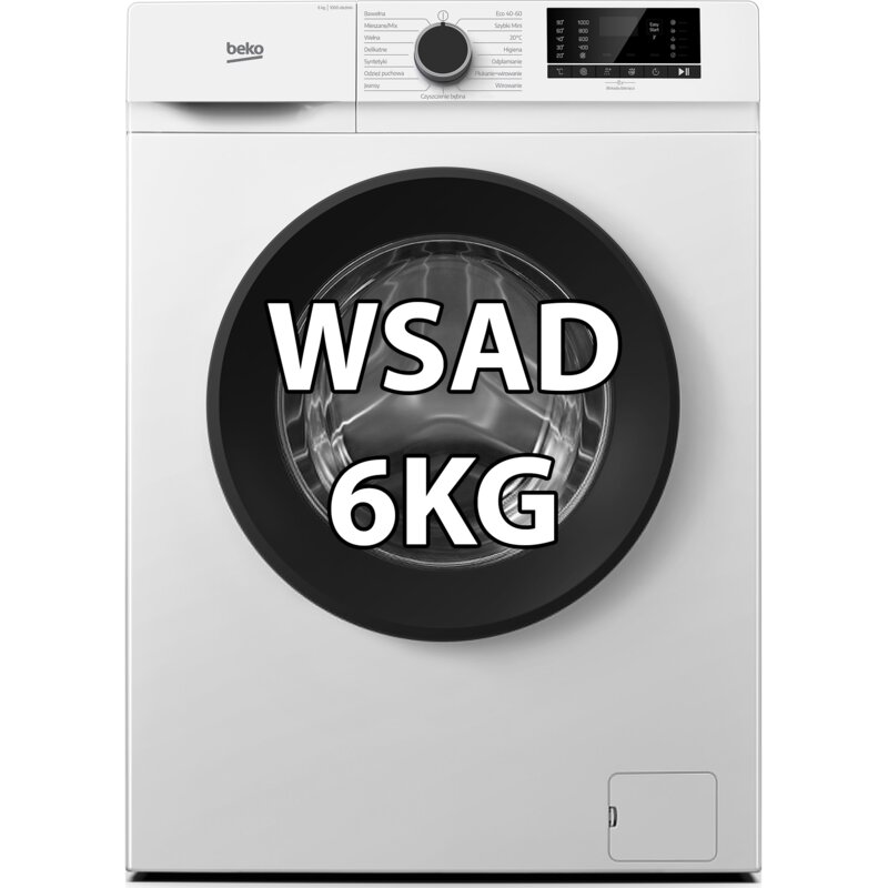 Pralka BEKO SLIM b100 B1W630WBPL 6kg 1000 obr 15 programów