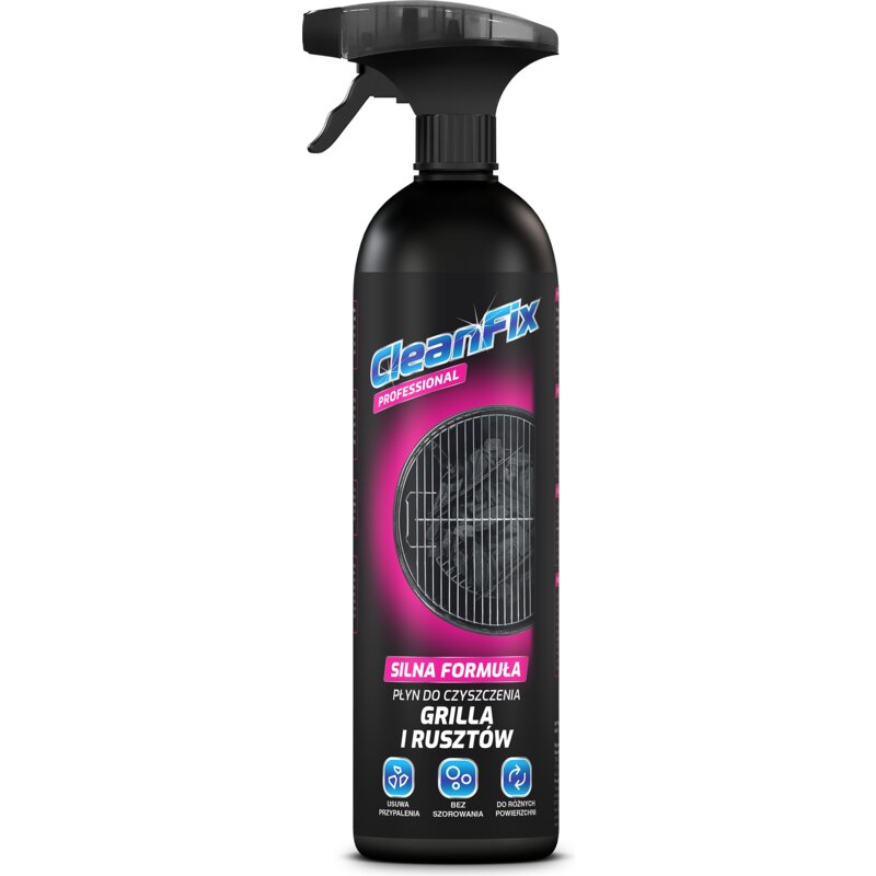 Płyn do czyszczenia grilla CLEANFIX Professional 1000 ml