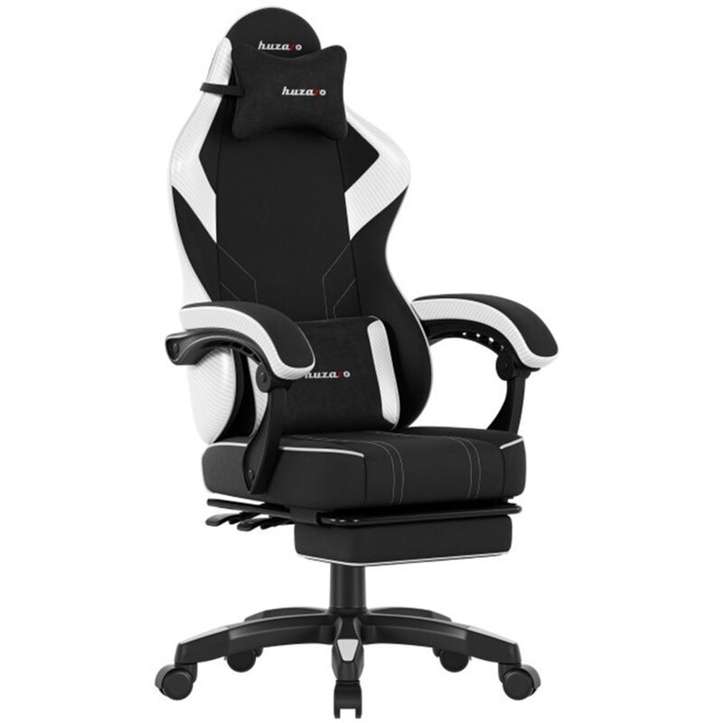Fotel gamingowy HUZARO Force 3.7 Czarno-biały