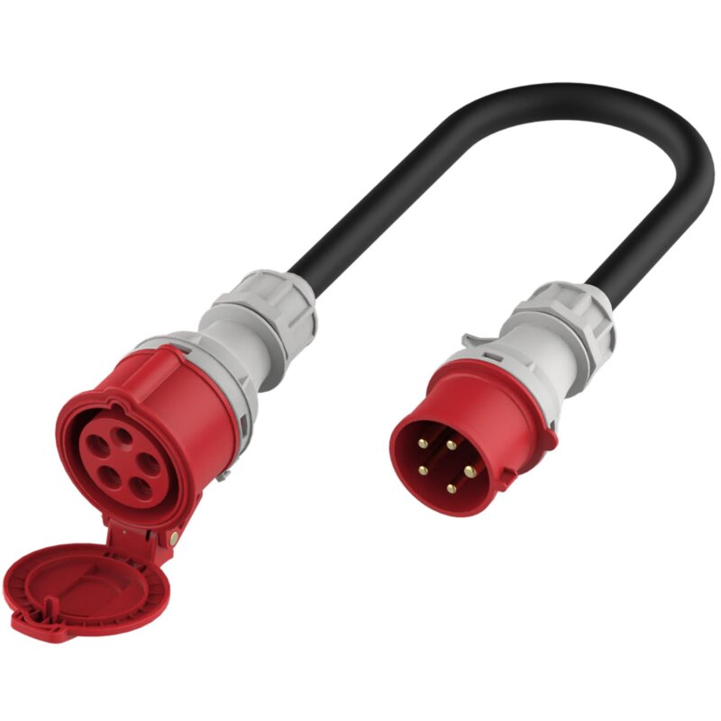 Adapter do ładowarki samochodu elektrycznego PLATINET EV A11C22MC wtyk CEE 32A gniazdo CEE 16A