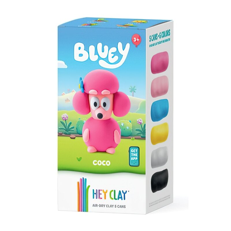Masa plastyczna HEY CLAY Bluey Coco HCL50203CEE5