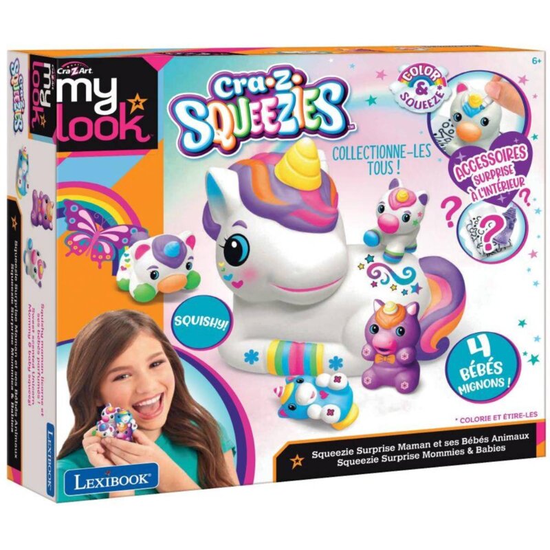 Zestaw kreatywny CRA-Z-ART My Look Squeezies Surprise Mamusie i Dzieci CRSS6