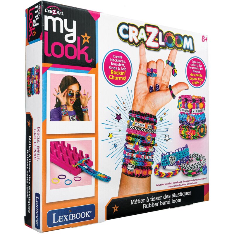 Zestaw kreatywny CRA-Z-ART My Look Bransoletki z gumek CRLOOM6