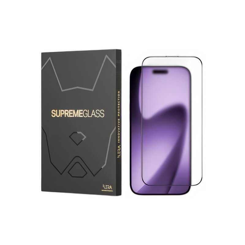 Szkło hartowane ILERA FrostedGlass 2.0 do Apple iPhone 17