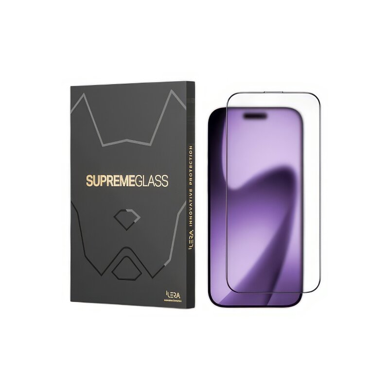 Szkło hartowane ILERA FrostedGlass 2.0 do Apple iPhone Air