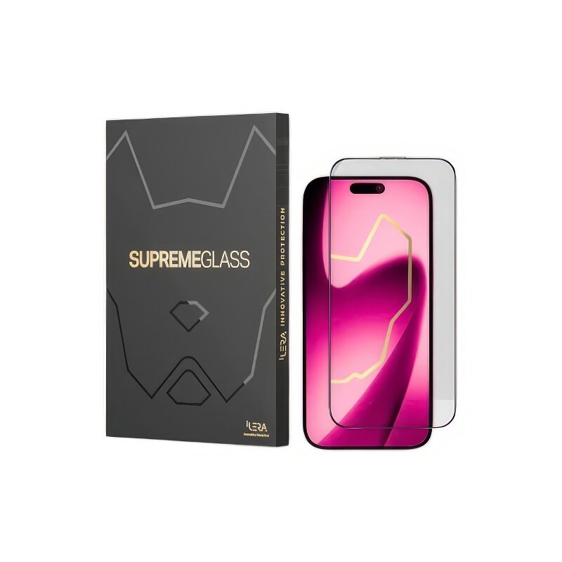 Szkło hartowane ILERA Deluxe Original Glass 2.0 do Apple iPhone 17