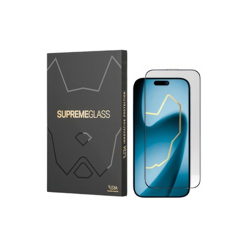 Szkło hartowane ILERA Deluxe Original Glass 2.0 do Apple iPhone 17 Pro Max