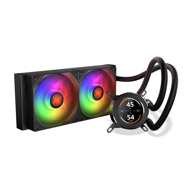 Krux HydroGlance 240 ARGB LCD Czarny