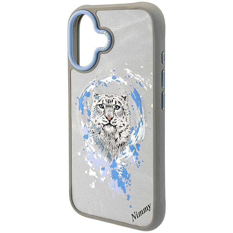 Etui NIMMY Pantera MagSafe do Apple iPhone 17 Jasnoszary