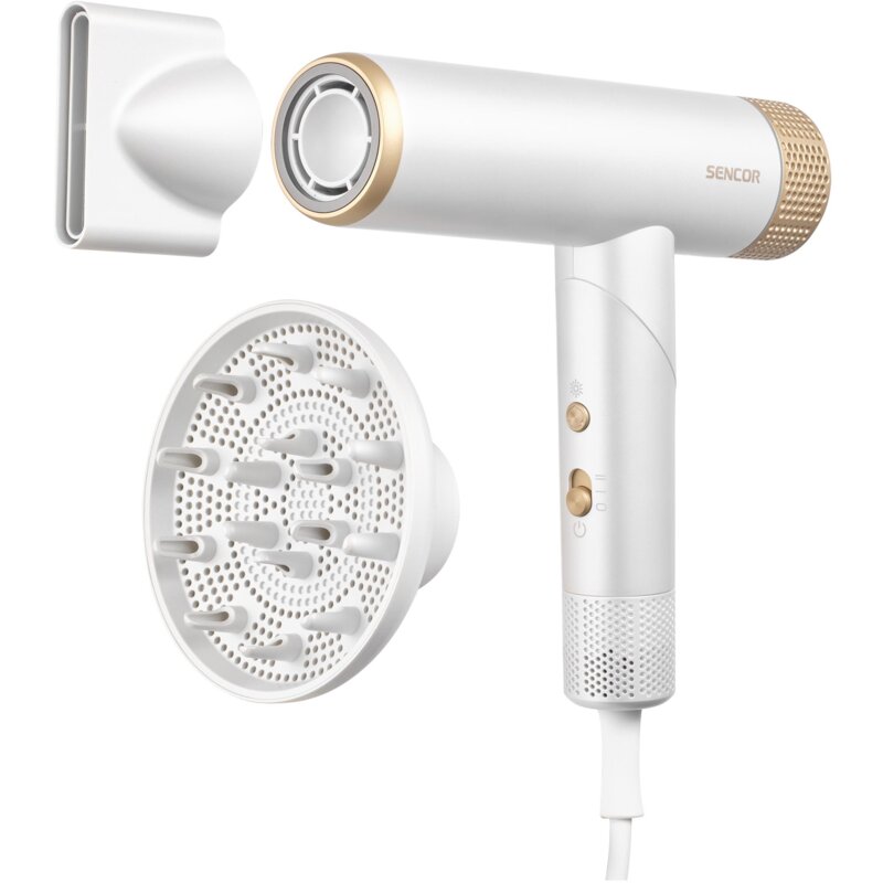Suszarka SENCOR SHD 9050GD Biało-złoty 1300W