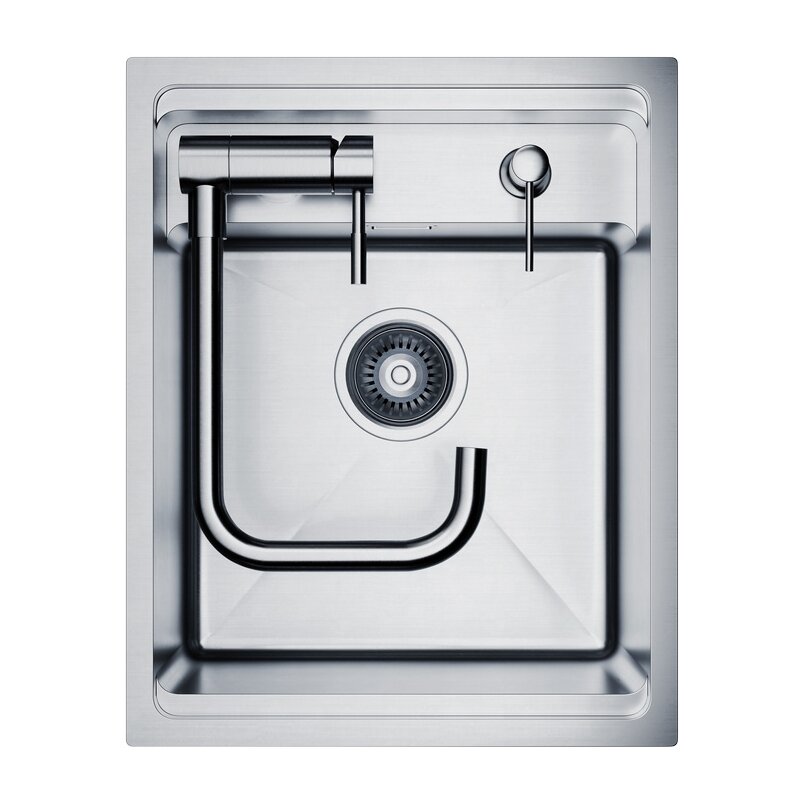 Zlewozmywak jednokomorowy LANILIA Evier 40.1B Inox 50x40