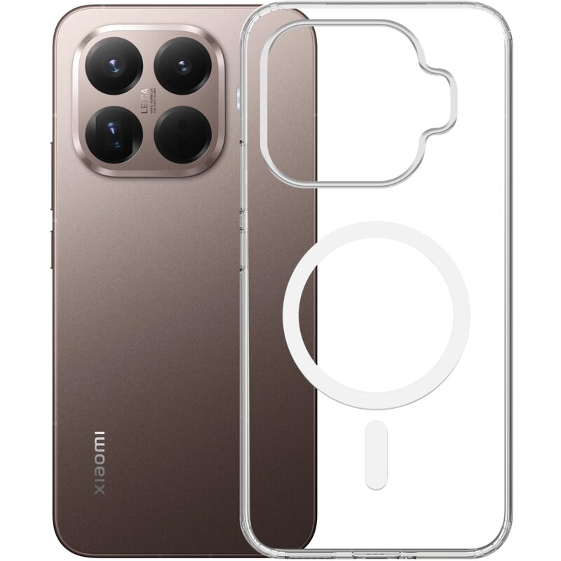 Etui XLINE MagSystem Clear Guardx MagCase do Xiaomi 15T Pro 5G Przezroczysty