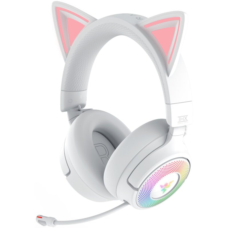 Słuchawki RAZER Kraken Kitty V3 Pro Biało-różowy