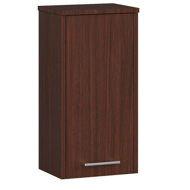 Szafka łazienkowa AKORD FIN Wenge 30 cm 1 drzwi kolor Wenge mat 2 półki 30x22,5x60 cm
