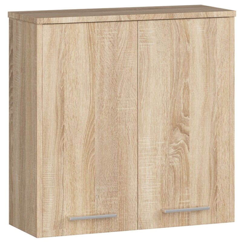 Szafka Åazienkowa AKORD FIN DÄ b Sonoma 60 cm 2 drzwi kolor DÄ b Sonoma mat 2 póÅki 60x22,5x60 cm