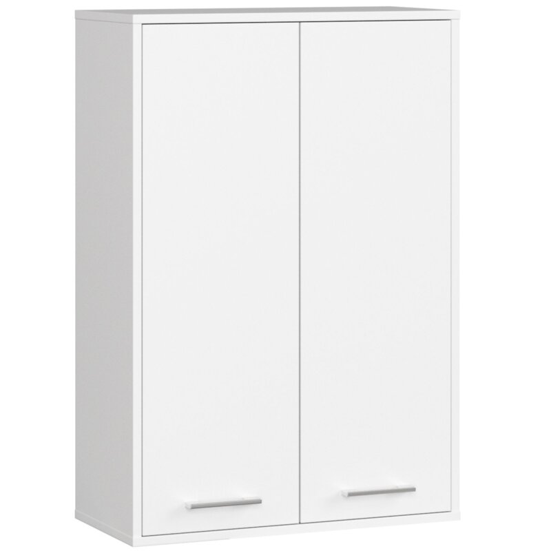 Szafka Åazienkowa wiszÄ ca AKORD FIN BiaÅa 64 cm 2 drzwi 64x30x94 cm