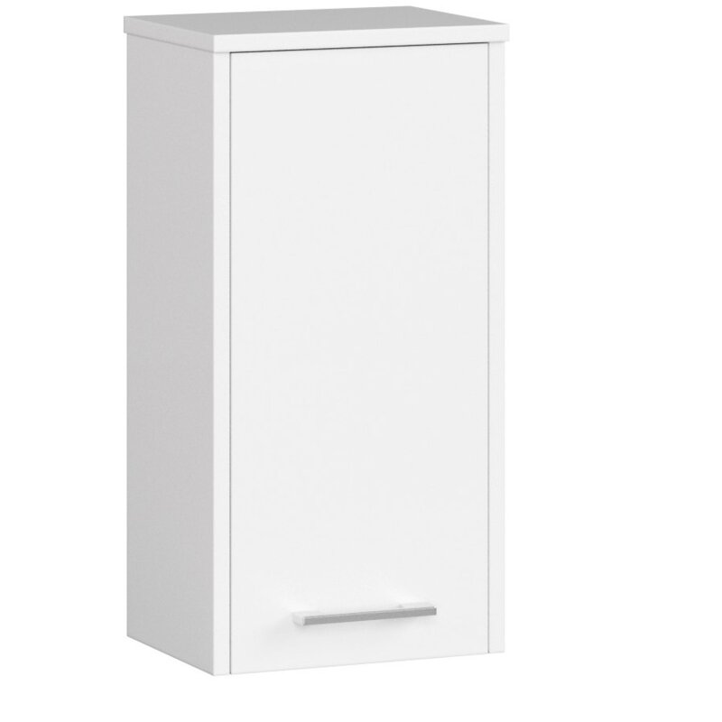 Szafka łazienkowa AKORD FIN Biała 30 cm 1 drzwi kolor Biały mat 2 półki 30x22,5x60 cm