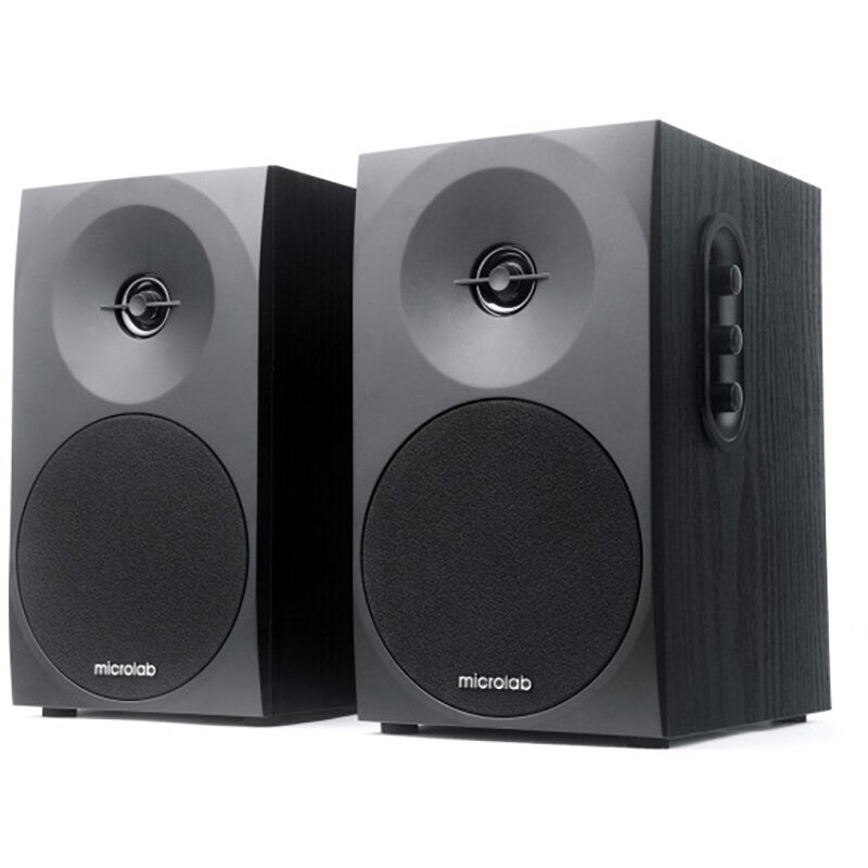 Kolumny podstawkowe MICROLAB B70 Czarny (2 szt.)