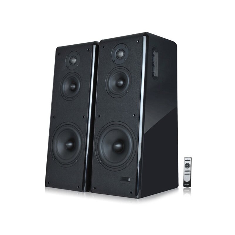 Kolumny podstawkowe MICROLAB Solo 19 Czarny (2 szt.)