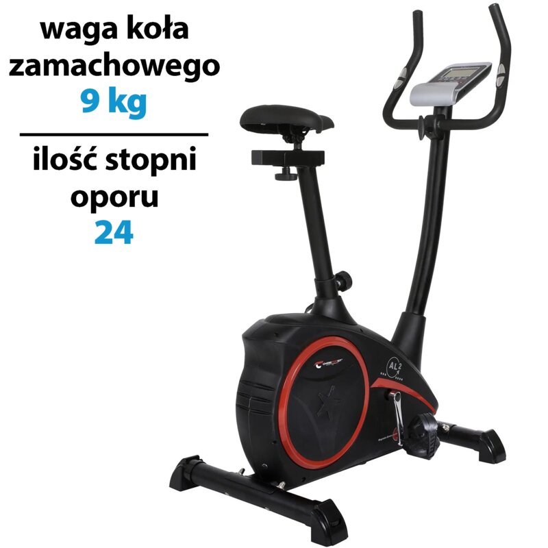 Rower magnetyczny CHRISTOPEIT SPORT AL 2 Czarny