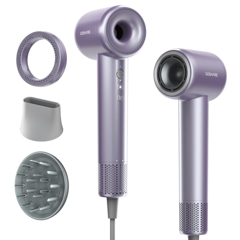 Suszarka COSHARE SuperFlow1 Pro Fioletowy 1600 W