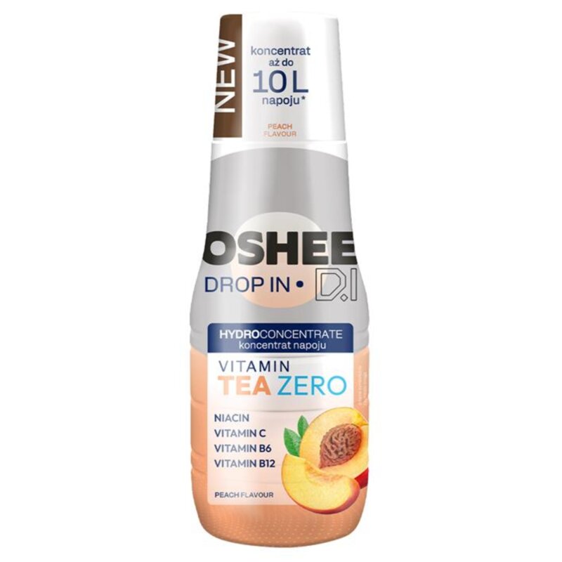 Hydrokoncentrat OSHEE DROP IN ZERO Vitamin Ice Tea Brzoskwinia 500 ml