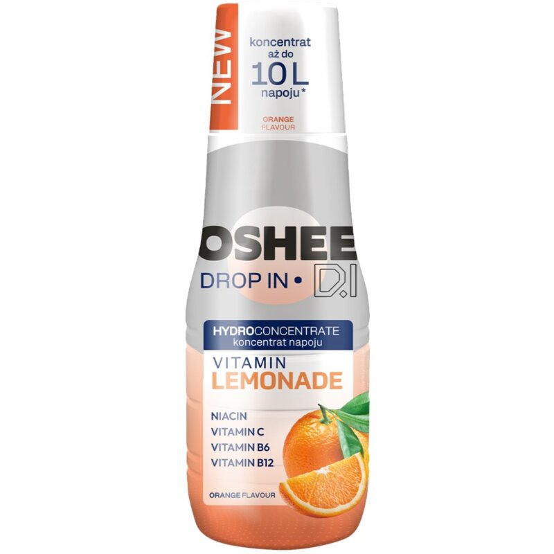 Hydrokoncentrat OSHEE DROP IN Vitamin Lemonade Pomarańcza 500 ml