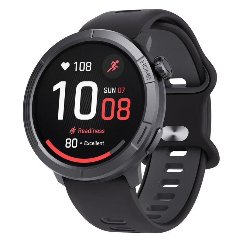 STELIO Activ Pro Funkcje AI 46mm GPS Tytan Czarny