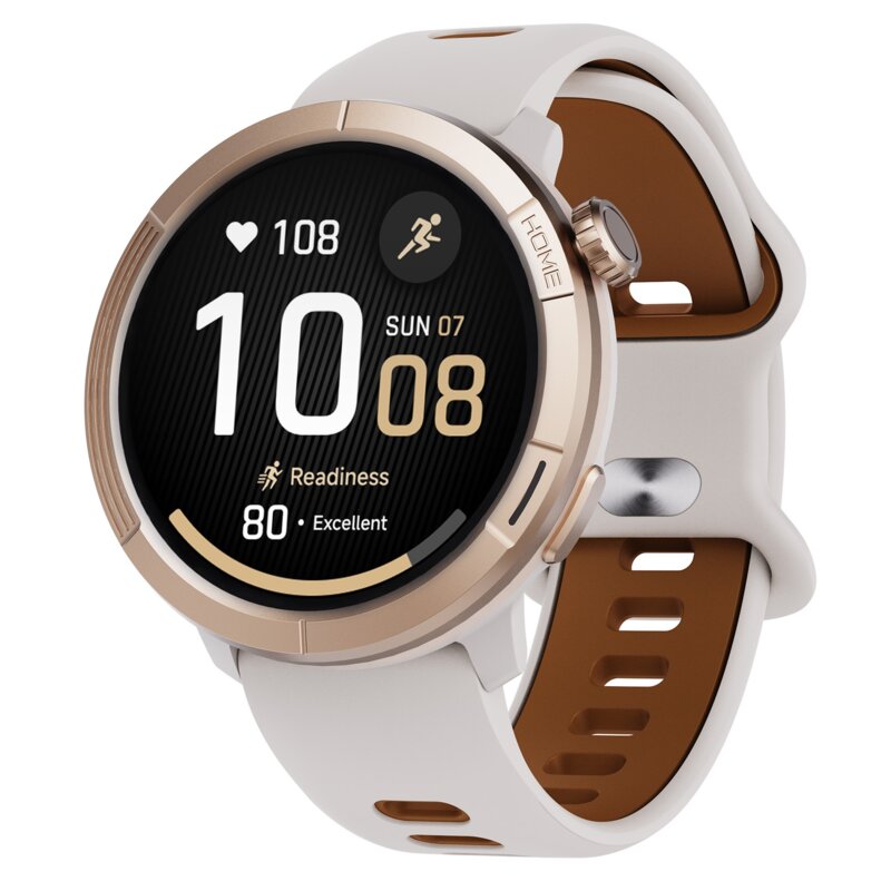 STELIO Activ Pro Funkcje AI 46mm GPS Tytan Złoty