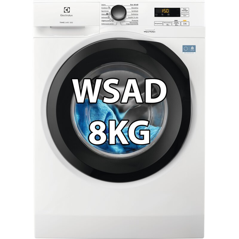 Pralka ELECTROLUX EW2F548BP TimeCare 500 8kg 1400 obr
