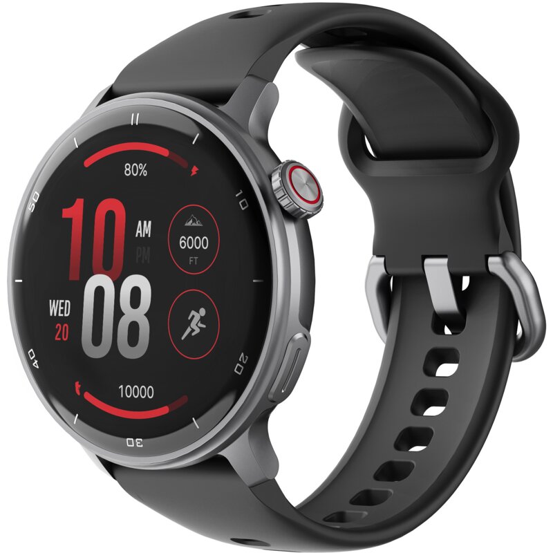 STELIO Activ Funkcje AI 46mm GPS Czarny