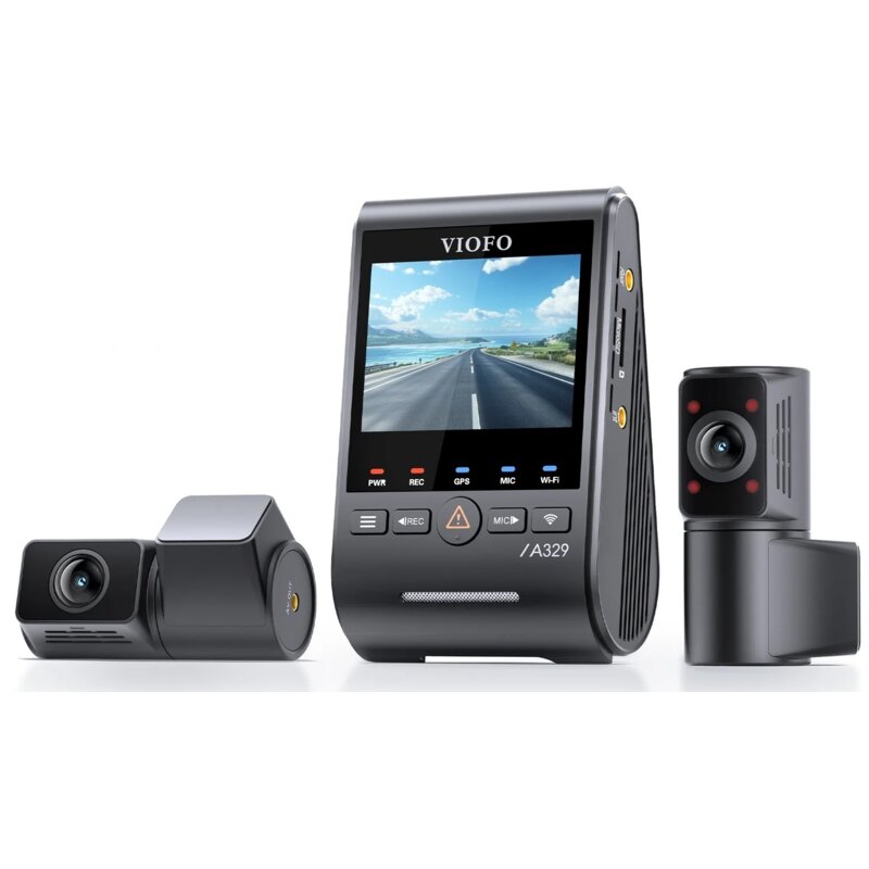 Wideorejestrator VIOFO A329S 3CH GPS