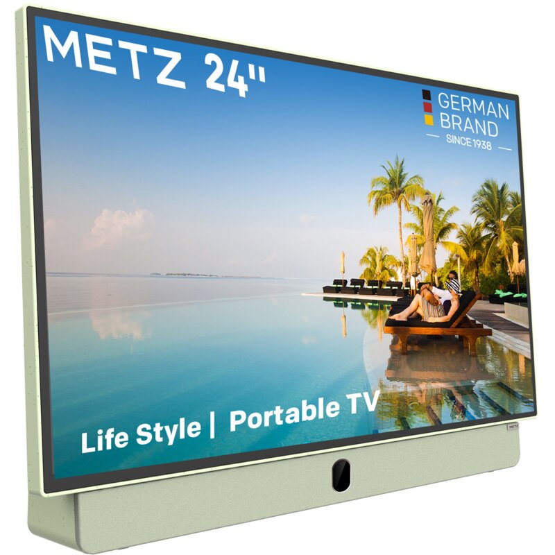 Telewizor METZ 24MPE7200Z 24" LED Google TV 12V Travel Zielony