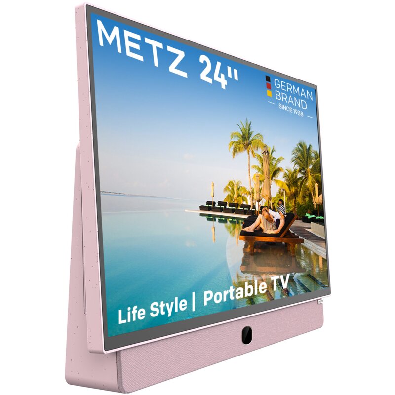 Telewizor METZ 24MPE7300Z 24" LED Google TV 12V Travel Różowy