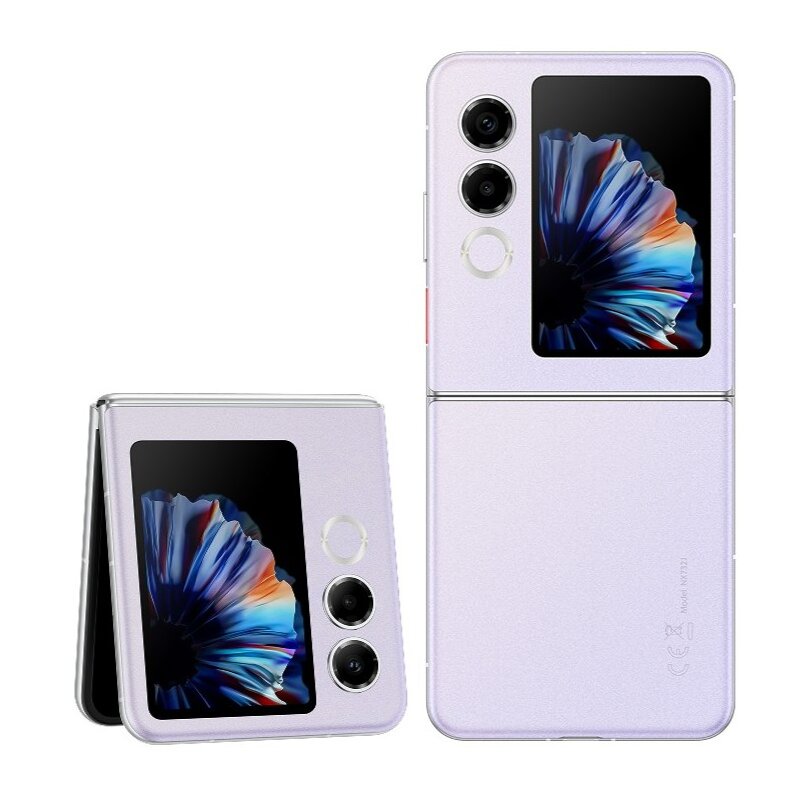 Smartfon NUBIA Flip 2 5G 8/256GB 6.9" 120Hz Fioletowy