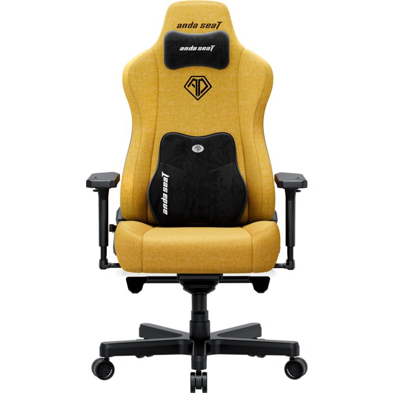 Fotel gamingowy ANDA SEAT Kaiser 3E XL Żółty
