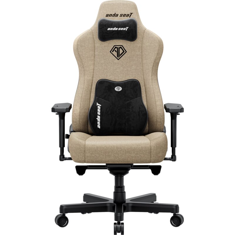 Fotel gamingowy ANDA SEAT Kaiser 3E XL Ciemnobeżowy