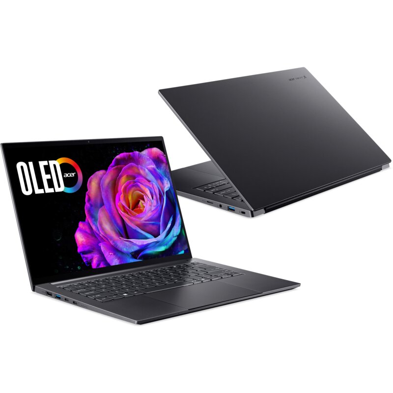 Laptop ACER Swift X 14 SFX14-73G-747T 14.5" OLED Ultra 7 255H 32GB RAM 1TB SSD GeForce RTX5060 DLSS 4 Windows 11 Home, Funkcje AI