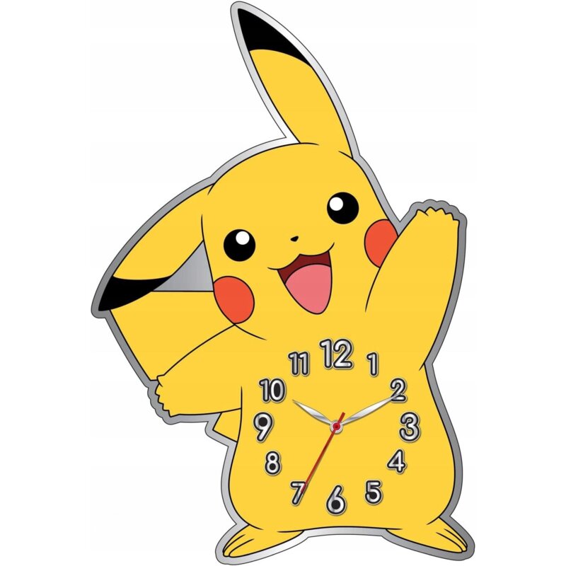 Zegar ścienny KIDS EUROSWAN POK3170 Pokemon