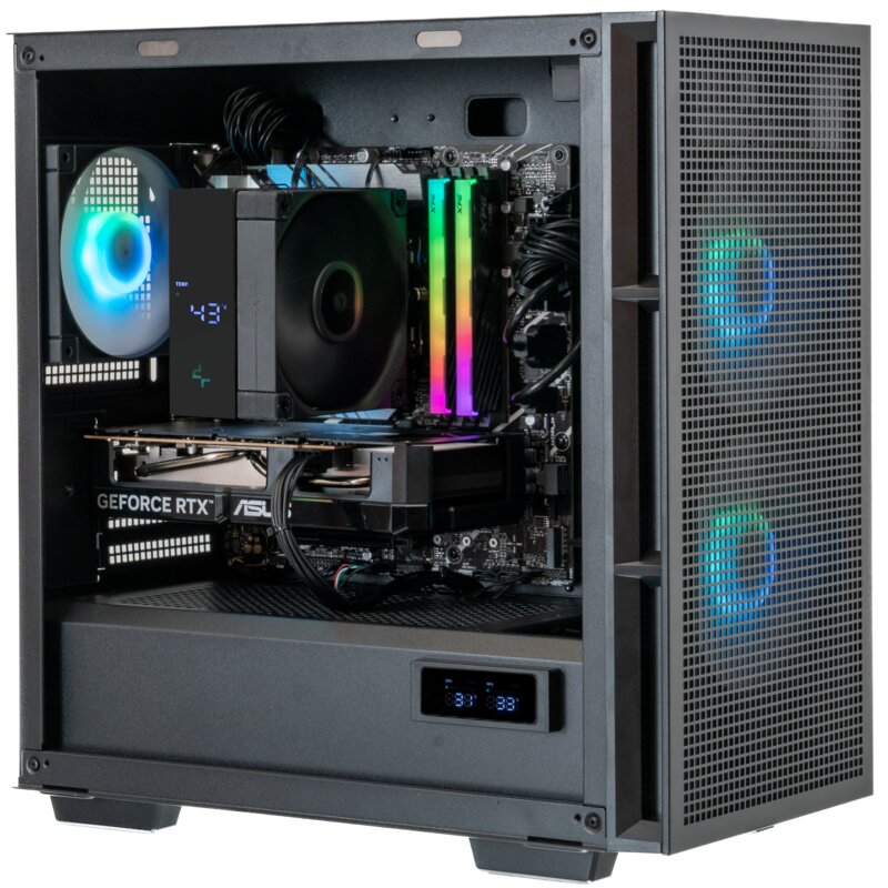 Komputer MAD DOG MD-I01WR32WH i5-14400F 32GB RAM 1TB SSD GeForce RTX5060 DLSS 4.5 Wi-Fi Windows 11 Home