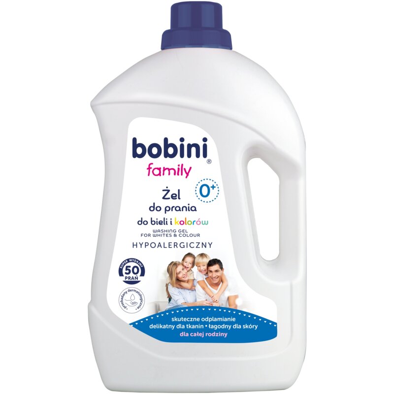 Żel do prania BOBINI Family 2500 ml Uniwersalny