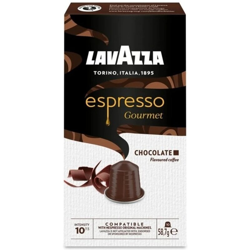 Kapsułki LAVAZZA Espresso Gourmet Chocolate do ekspresu Nespresso 10 szt.