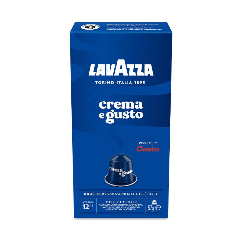 Kapsułki LAVAZZA Crema e Gusto Classico do ekspresu Nespresso