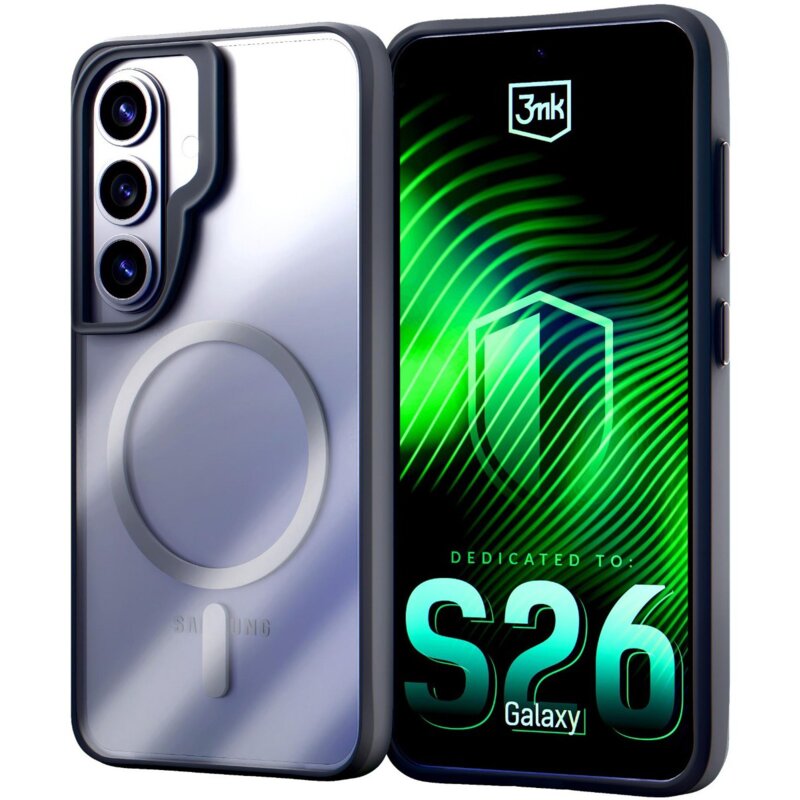 3mk Satin Armor MagCase do Galaxy S26 Czarny