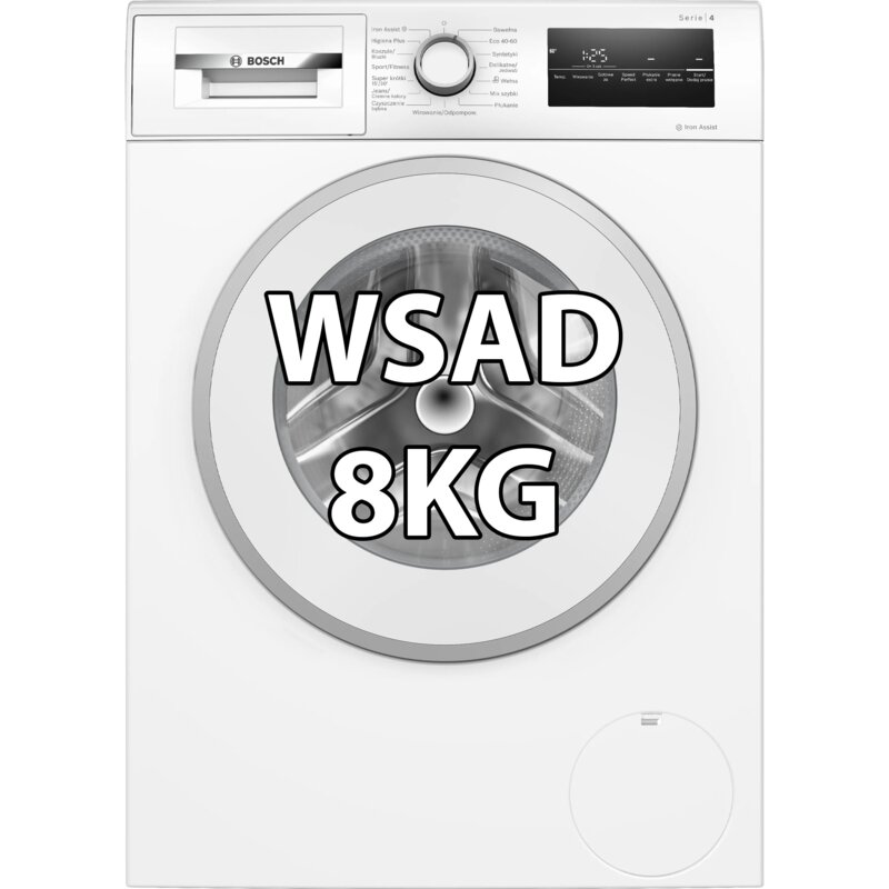 Pralka BOSCH Serie 4 WAN2425LPL 8kg 59cm 1200obr