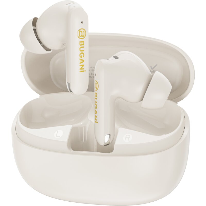 Bugani Freebuds B20 Dokanałowe Bluetooth 6.0 Beżowy